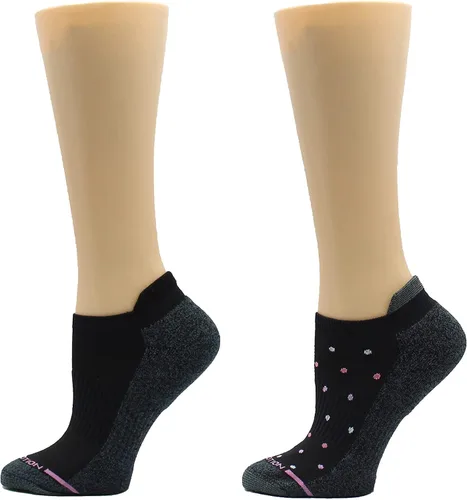 Vista 18 de Dr. Motion calcetines de compresión de corte bajo para mujer, 2 piezas
