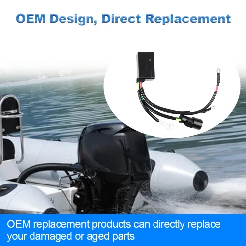 Vista 5 de Conjunto de relé de moldura compatible con Suzuki Outboard DF100 DF140 DF150 DF175 2011-2012 DF200 DF225 DF250 2012-2017 Reemplazo para 38410-93J12