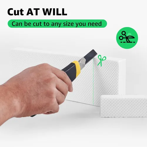 Vista 5 de Protector de Pared de Garaje, Paquete de 2 Amortiguadores de Espuma EVA Gruesa para Puertas de Automóvil, Impermeable e Ignífugo Protector de Pared