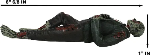 Vista 6 de Ebros Gift Walking Dead Walker Hunter Empaled Zombie - Soporte para lápices de escritorio de oficina de 6.75 pulgadas de largo
