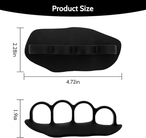 Vista 7 de Guantes antideslizantes de fitness para hombres y mujeres: agarre antideslizante de goma para gimnasio, almohadillas ergonómicas antideslizantes