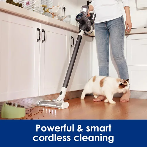 Vista 2 de Tineco Cordless Vacuum Cleaner, Smart Stick Handheld Cleaner Strong Suction & Lightweight, Cordless Handheld Vacuum Deep Clean Hair, Hard Floor