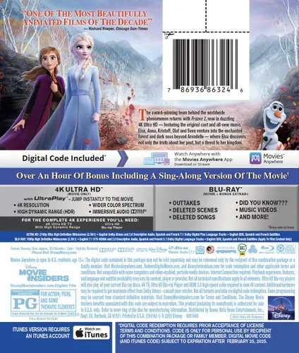 Vista 2 de FROZEN 2 4K UHD