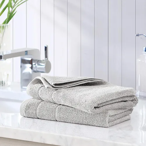 Vista 19 de Tommy Bahama - Toallas de baño, 100% algodón suave y absorbente, resistentes a la decoloración y a la decoloración, toallas de baño de peso medio