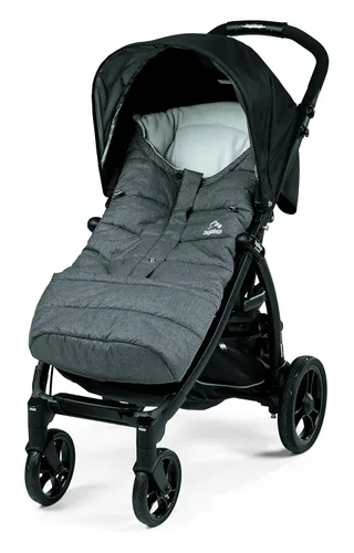 Vista 3 de Peg Perego Vario Cochecito Pie Muff - Gris