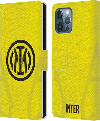 Vista 43 de Head Case Designs Officially Licensed Inter Milan Away 2025/26 Crest Kit Leather Wallet Case Compatible with Apple iPhone 11