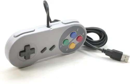 Vista 3 de Controlador USB SNES Super Nintendo Style de Mars Devices