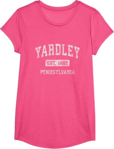 Vista 18 de Yardley Pennsylvania PA - Camiseta de manga corta, diseño deportivo