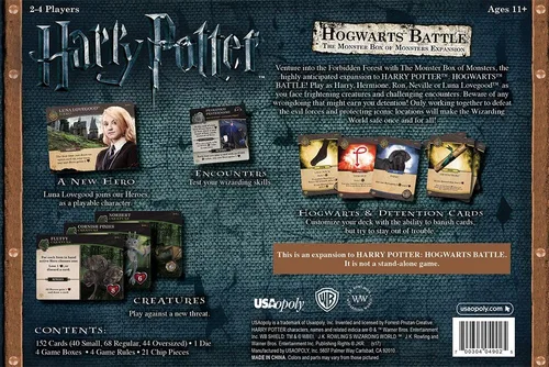 Vista 5 de Hogwarts Battle - Juego de cartas de expansión The Monster Box of Monsters