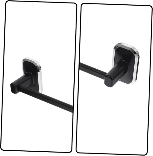 Vista 5 de Zapatero para almacenamiento de zapatos, con ventosa, soporte para toallas, soporte de pared, toallero de esquina para armario, baño, zapatero