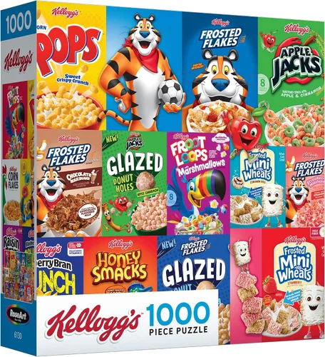 Vista 13 de RoseArt - Kellogg's - Anuncios de cereales - Rompecabezas de 1000 piezas para adultos