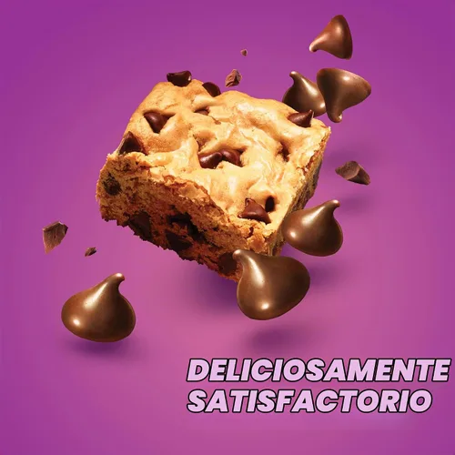 Vista 4 de Pure Protein - Barras de proteína masticable con chispas de chocolate, 0.71 oz de proteína, 36 unidades 0.11 oz de azúcar, 190 calorías, aperitivo