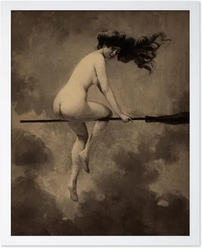Vista 26 de Monem Art - Póster vintage del árbol alquímico de la vida, impresión retro, arte celestial, arte de mitología, regalo para hombres y mujeres