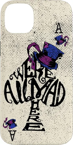 Vista 15 de iPhone 16 We're All Mad Here - Funda de Alicia en el País de las Maravillas