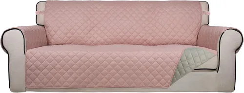 Vista 67 de PureFit - Funda de sofá acolchada reversible, protector de muebles impermeable, funda de sofá lavable con espuma antideslizante y correas elásticas