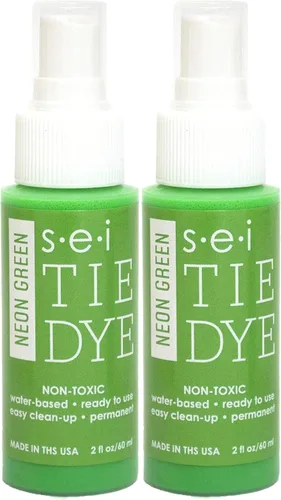Vista 33 de S.E.I. Botella de Spray de Tie Dye del 4 de Julio: 2oz. Spray de Tinte para Tela No Tóxico, Tinte Permanente para Ropa DIY, Un Paso, Suministros