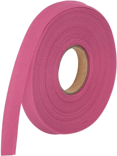Vista 211 de MECCANIXITY Cinta al bies de doble pliegue de 1 pulgada, cinta al bies de poliéster continua a granel para coser, costura, acolchado, dobladillo