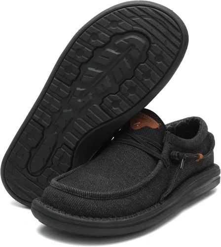 Vista 4 de Zapatos anchos para hombre Zapatos sin cordones Zapatos mocasines para hombre Zapatos de senderismo para hombre