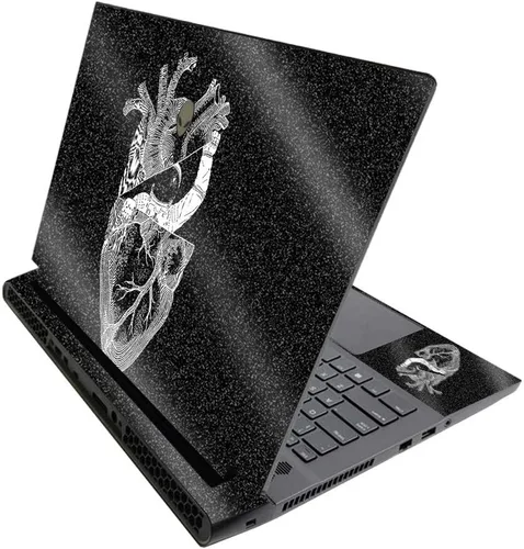 Vista 271 de MightySkins - Skin brillante con purpurina para Alienware M17 R3 (2020) y M17 R4 (2021) - Diversión de los años 90 Acabado duradero con purpurina