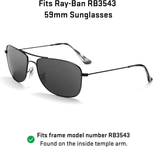 Vista 2 de Revant Lentes de repuesto para Ray-Ban RB3543 2.323 in