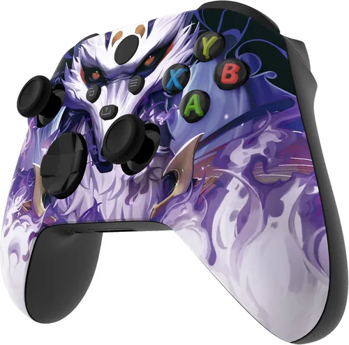 Vista 6 de eXtremeRate Custom Shell for Xbox Series X & S Controller - Revitalize Your Controller - Nine-Tailed Fox Replacement Cover Front Housing Cover for