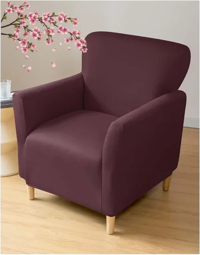 Vista 38 de Fundas elásticas para sillón de sala de estar, fundas protectoras para perros, mascotas y niños, diseño de jacquard con patrón de 1 asiento pequeño
