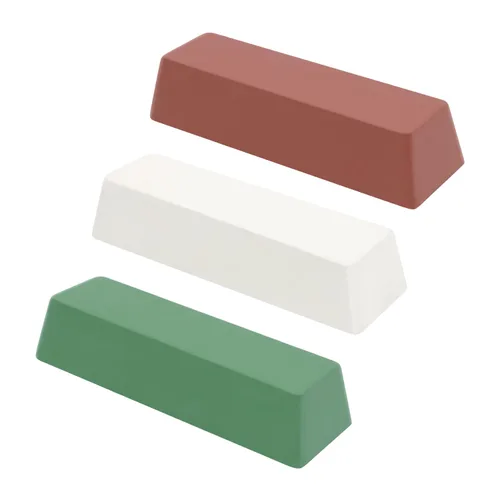 Vista 18 de SCOTTCHEN Mini Compuestos de corte para pulir 4 onzas - Verde Fino/Blanco Medio/Rojo Grueso - Paquete de 3