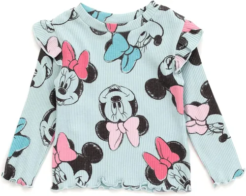 Vista 3 de Disney Minnie Mouse Winnie the Pooh The Aristocats Lilo & Stitch Peplum - Camiseta y pantalones para recién nacidos a niños grandes