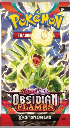 Vista 5 de Pokemon Scarlet & Violet 3 Obsidian Flames Caja Booster