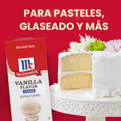 Vista 10 de McCormick Sabor a vainilla transparente, 2 fl oz