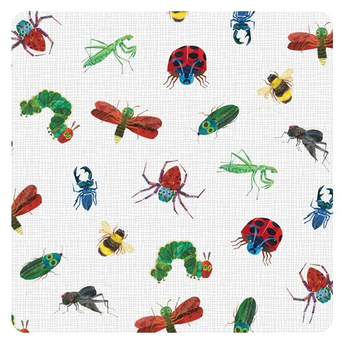 Vista 9 de BapronBaby Eric Carle Bug World Bapron - Babero más seguro sin corbata para el cuello para bebés y niños pequeños, suave, impermeable, resistente a