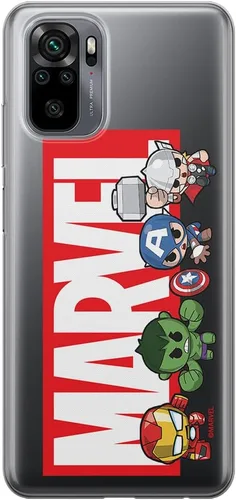 Vista 17 de ERT GROUP Funda de teléfono móvil para Xiaomi REDMI Note 10/10S original y con licencia oficial de Marvel, patrón 001, adaptado de forma óptima a