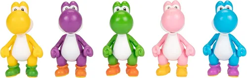 Vista 5 de Nintendo Yoshi Figurines Set de 5 2.6in