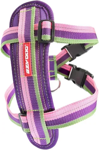 Vista 11 de EzyDog Arnés para perro sin tirones con placa de pecho – Arnés a prueba de escape con costuras reflectantes y acolchado cómodo para paseos fáciles