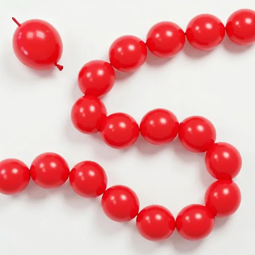 Vista 10 de Globos de Enlace Azul Claro, 60 Piezas de 6 Pulgadas Globos Pequeños de Enlace Rápido Azul Bebé para Hacer Pared de Globos, Arco de Corazón, Globos