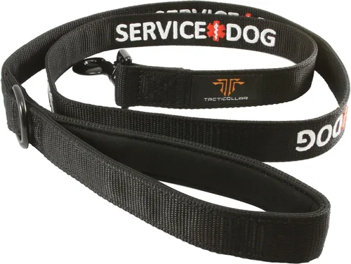 Vista 7 de Tacticollar - Collar de perro de servicio, nailon, ajustable, bordado (XS, 10-12 pulgadas de largo x 1 pulgada de ancho)