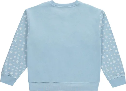 Vista 2 de Disney Sudadera de Lilo and Stitch para mujer, clásica Lilo y Stitch iluminada, con cuello redondo