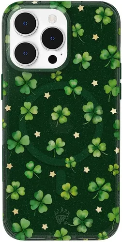 Vista 23 de VELVET CAVIAR Funda Butterfly para iPhone 14, compatible con MagSafe, probada en caídas de 10 pies, mariposas Aurora