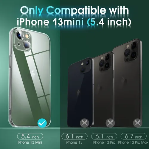 Vista 558 de Supdeal Funda cristalina transparente para iPhone 11, [No se amarillea] [Protección de la cámara] [Probado contra caídas de grado militar] Funda