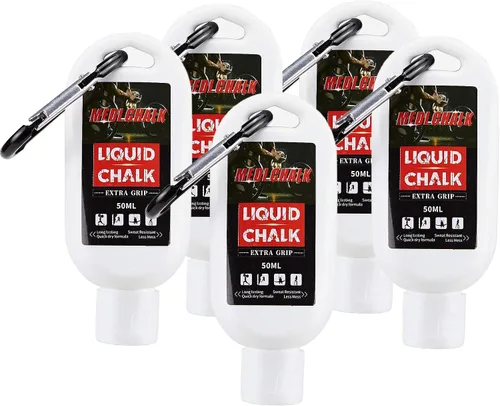 Vista 10 de Liquid Chalk, Sports Chalk, Hand Grip Chalk,Weightlifting Chalk,Gym Chalk,Work Out Chalk for Cross Training, Powerlifting,Pole Dance