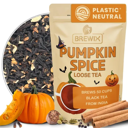 Vista 35 de BREWIX, Bedtime Blossom - Té suelto de hierbas (más de 50 tazas) sin cafeína y totalmente natural Mezcla relajante floral nocturna Rooibos