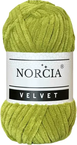 Vista 18 de Hilo de Terciopelo Suave Chenille para Ganchillo Super Voluminoso (100g-3.50oz) (68m-74.3 yds) Hilo para Manta de Bebé para Tejer Amigurumi Hilo