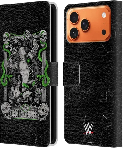 Vista 19 de Head Case Designs Officially Licensed WWE in My Veins Randy Orton Leather Wallet Case Compatible with Apple iPhone 11