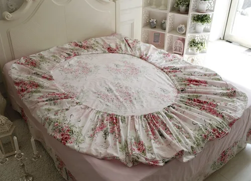 Vista 6 de FADFAY - Juego de sábanas con diseño floral, bolsillo profundo y 100% algodón, 4 piezas