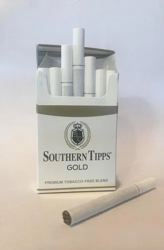 Vista 4 de SOUTHERN TIPPS Cigarrillos de hierbas dorados (20 varillas) – Sin tabaco ni nicotina Alternativa suave y satisfactoria al cigarrillo Mezcla