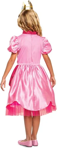 Vista 2 de Vestido de disfraz de princesa melocotón