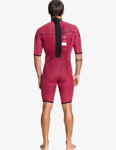 Vista 5 de Quiksilver Traje de manga corta con cremallera en la espalda para hombre de 2/0.079 in