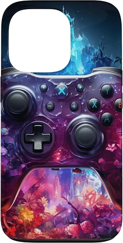 Vista 10 de Video Game Controller Gamer Funda para iPhone 17 para niños, adolescentes y hombres amantes