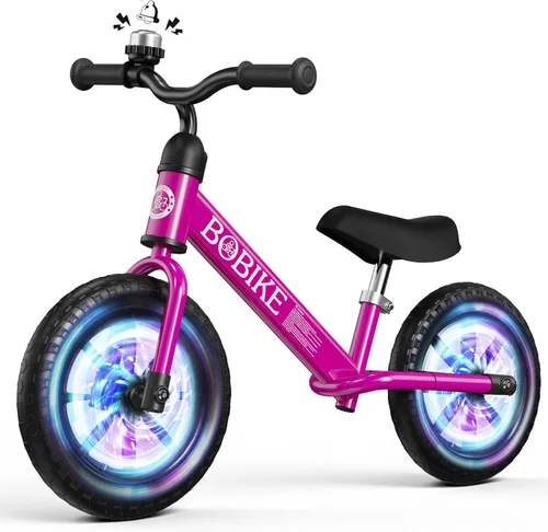 Vista 16 de Bobike Toddler Balance Bike Toys for 2 to 5 Year Old Girls Boys Adjustable Seat and Handlebar No-Pedal Training Bike Best Gifts for Kids
