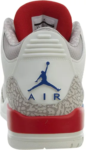 Vista 3 de Air Jordan III (3) Retro (Vuelo Internacional), VelaDeporte Royal-light Bone